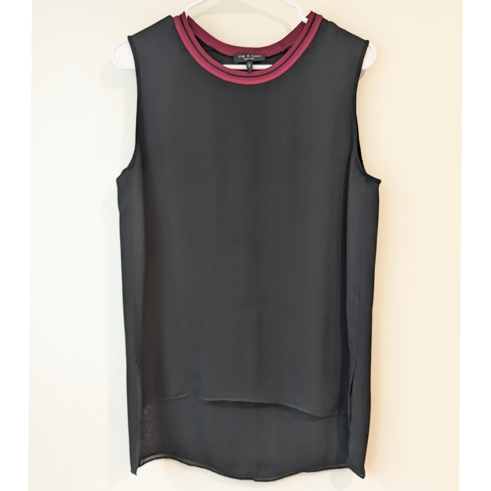 Rag & Bone Romy Silk Tank - Picture 2 of 7